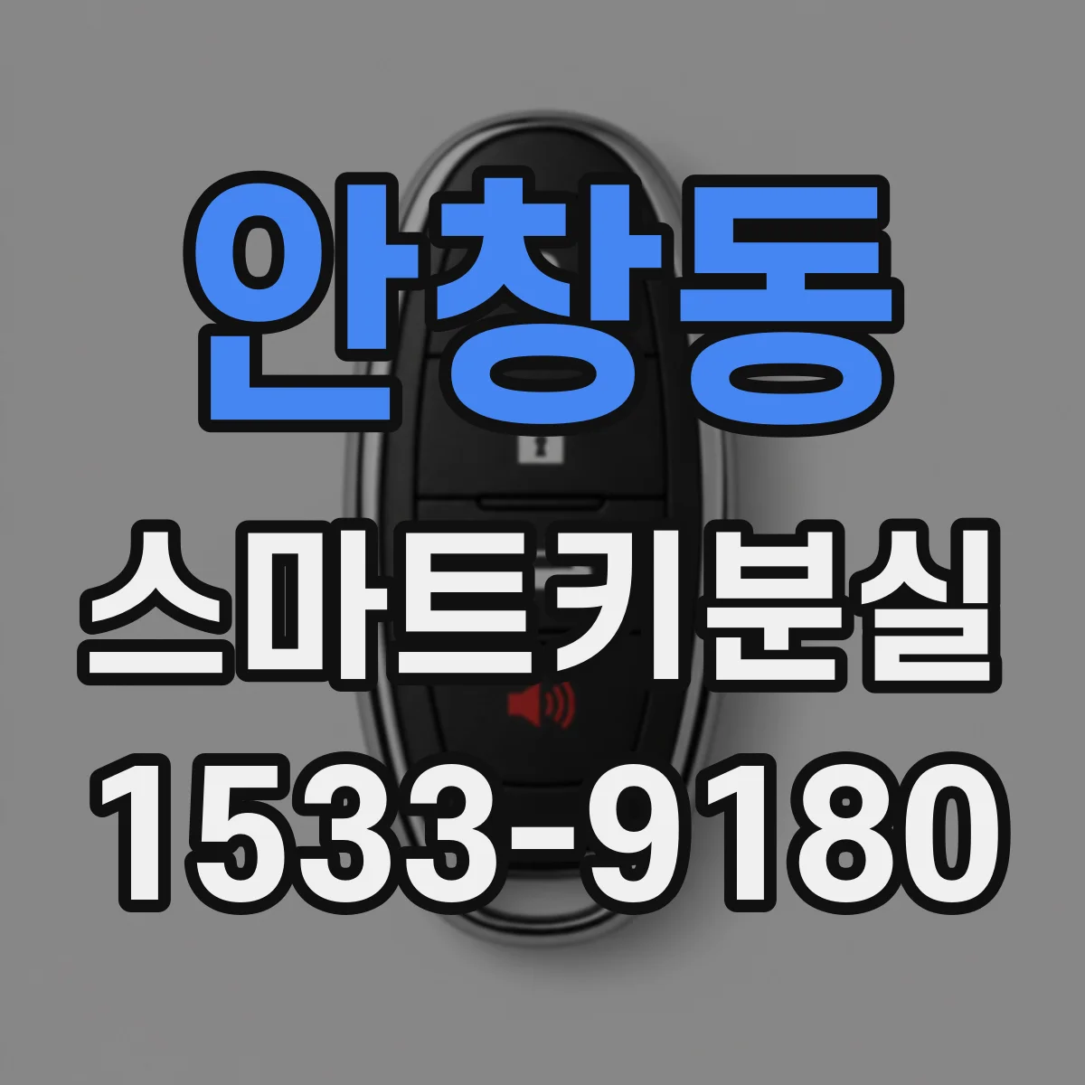 안창동 스마트키분실