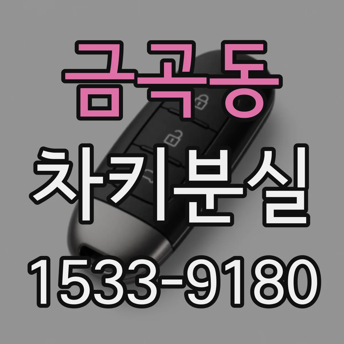 금곡동 차키분실