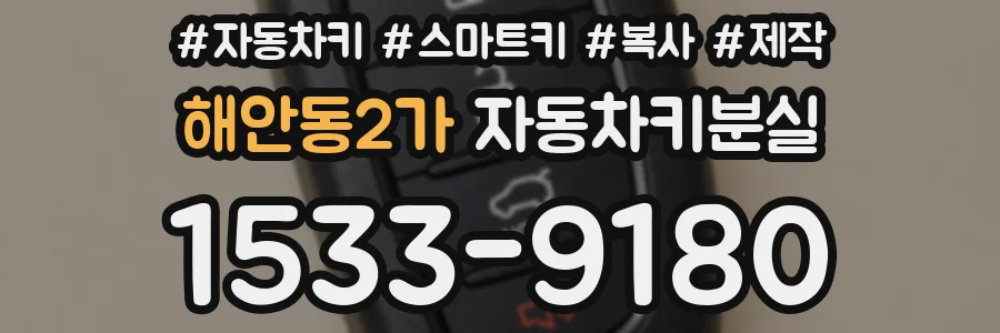 해안동2가 자동차키분실