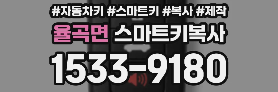 율곡면 스마트키복사
