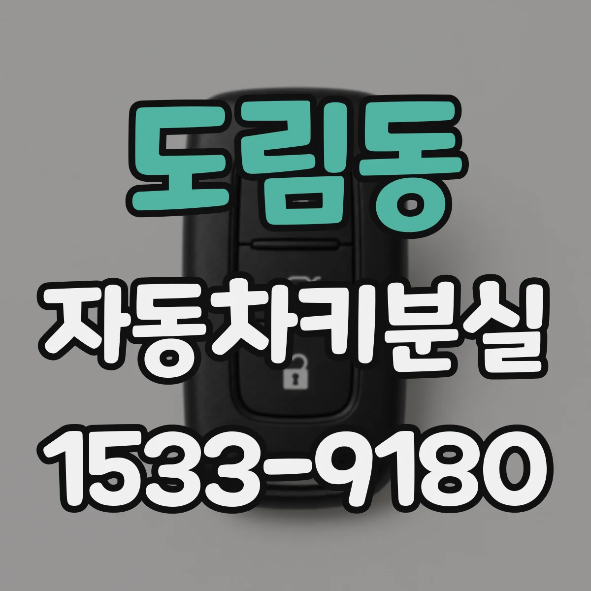 도림동 자동차키분실