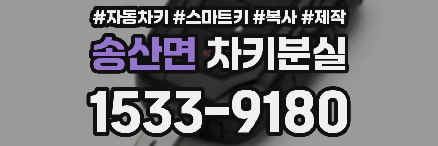 송산면 차키분실