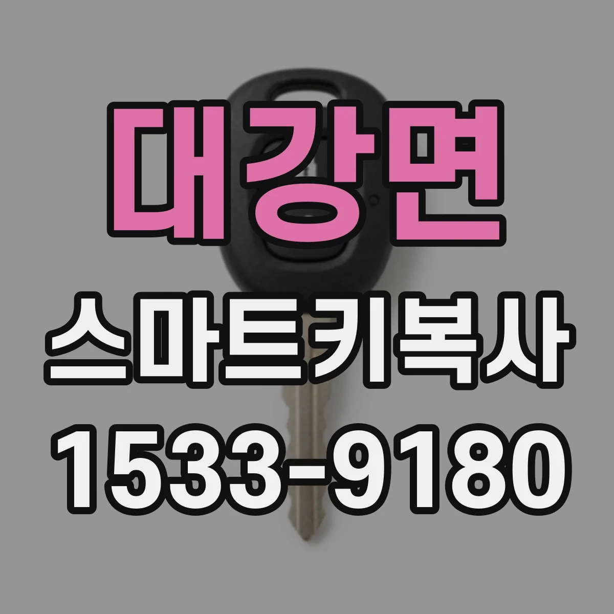 대강면 스마트키복사