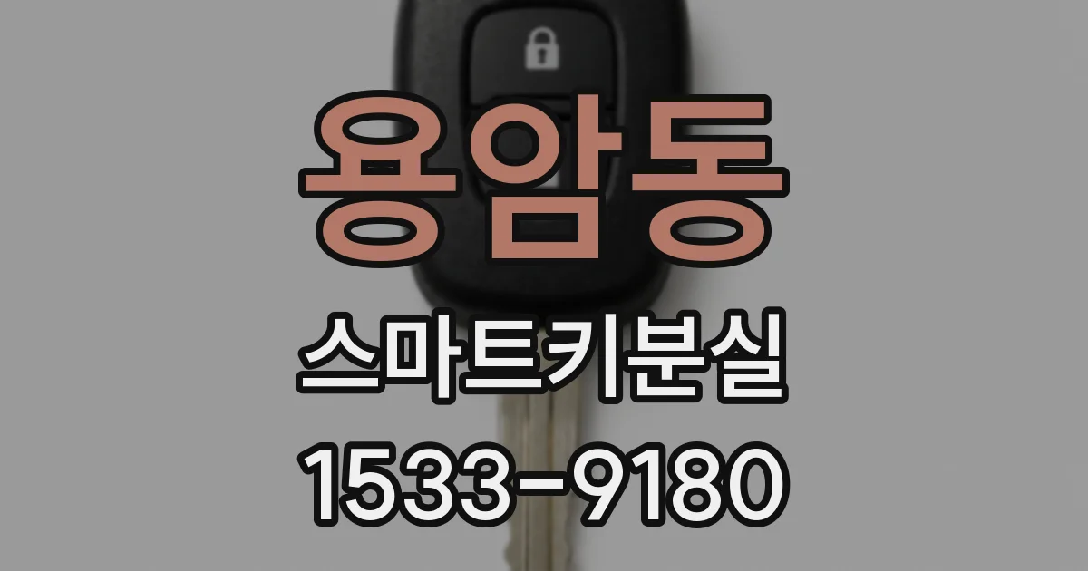 용암동 스마트키분실