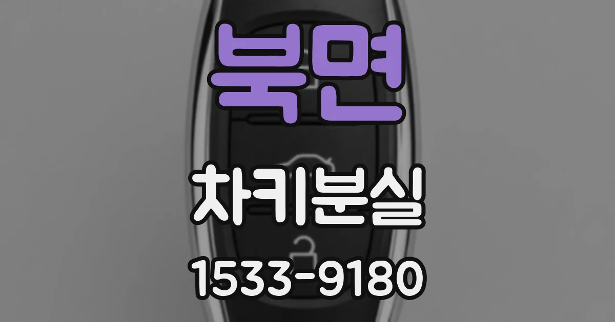 북면 차키분실