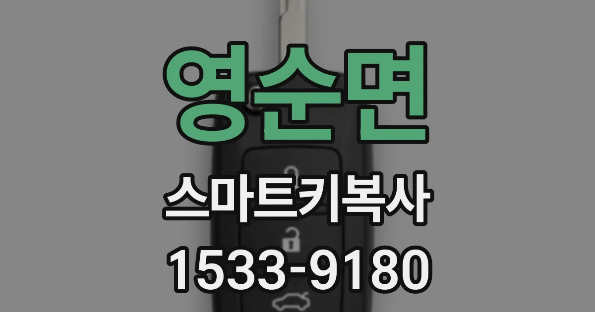 영순면 스마트키복사
