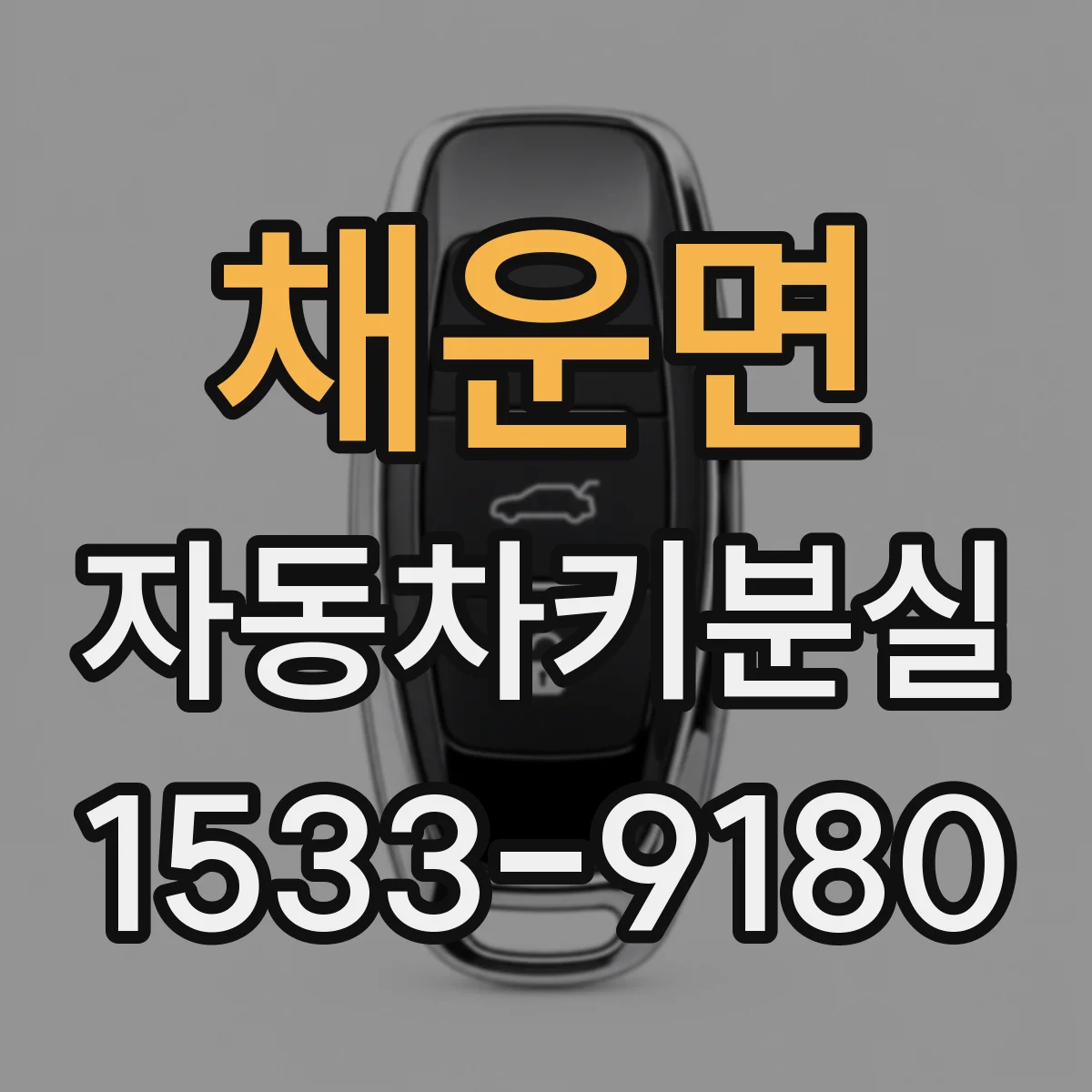 채운면 자동차키분실
