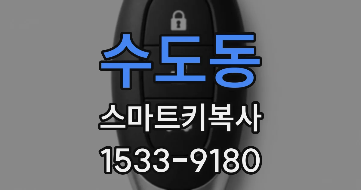 수도동 스마트키복사
