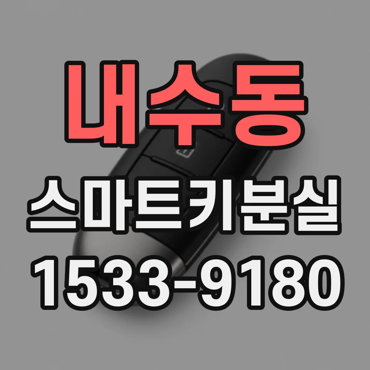 내수동 스마트키분실
