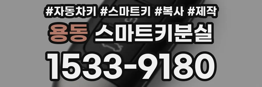 용동 스마트키분실