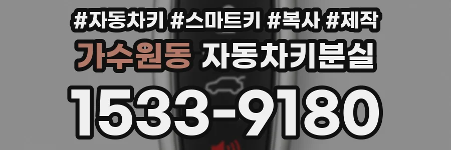 가수원동 자동차키분실