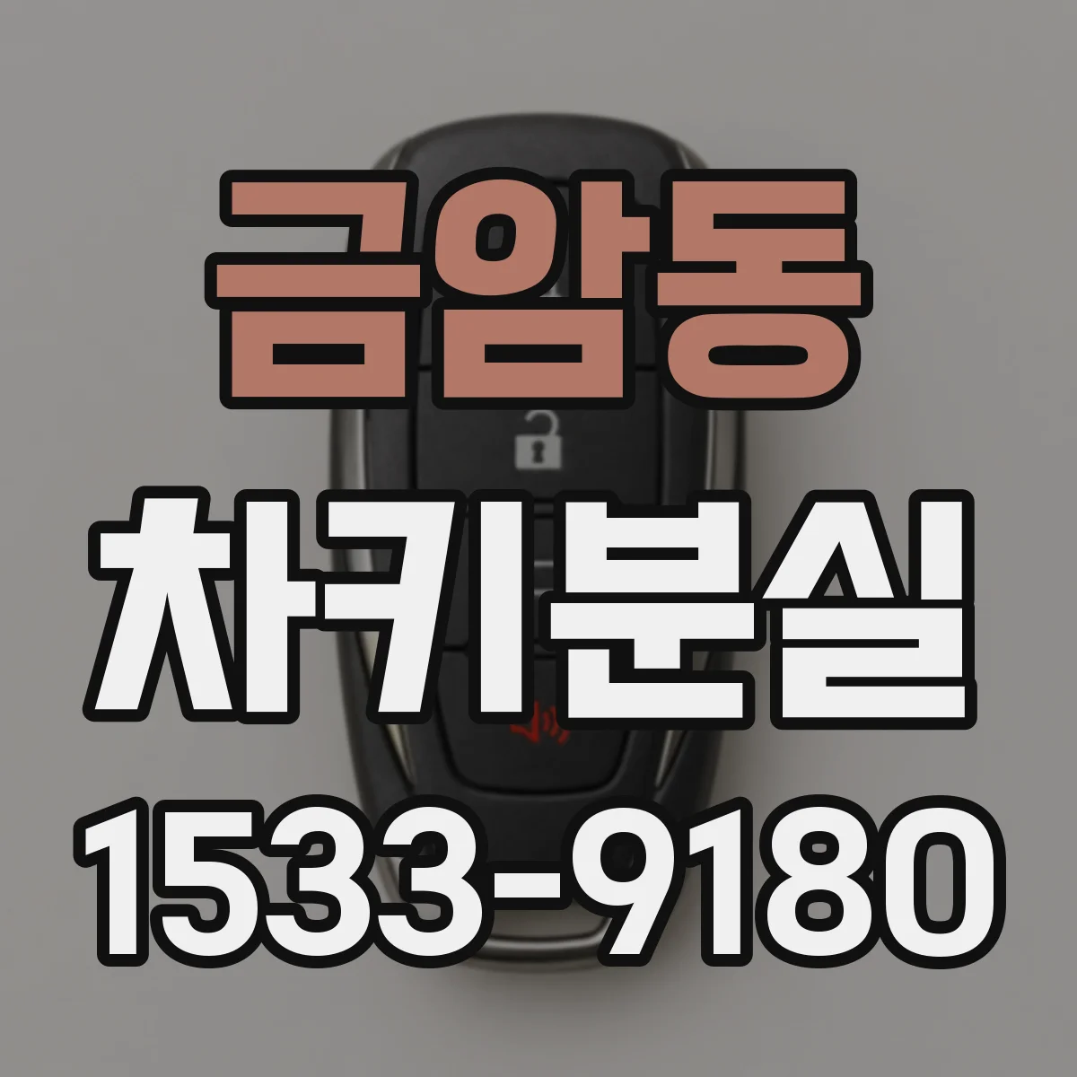 금암동 차키분실