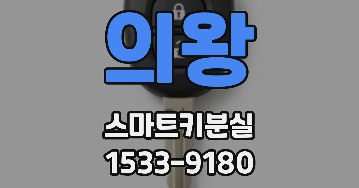 의왕 스마트키분실