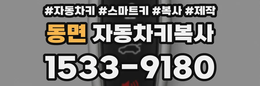 동면 자동차키복사
