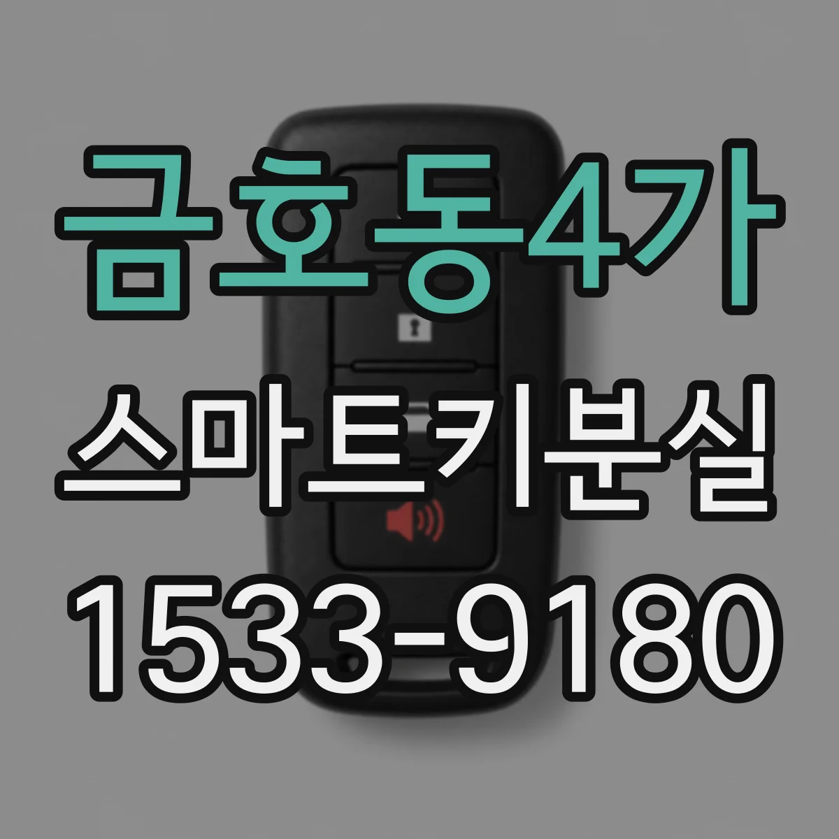 금호동4가 스마트키분실