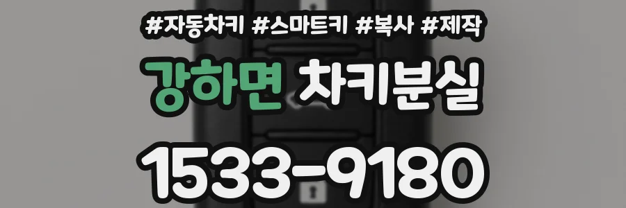 강하면 차키분실
