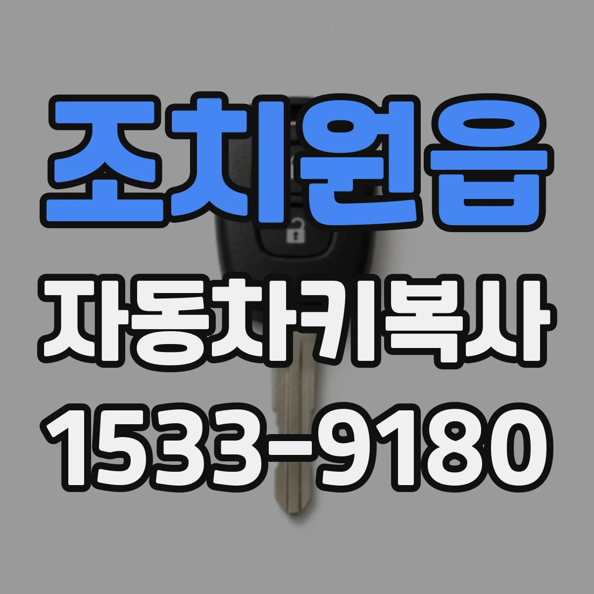조치원읍 자동차키복사