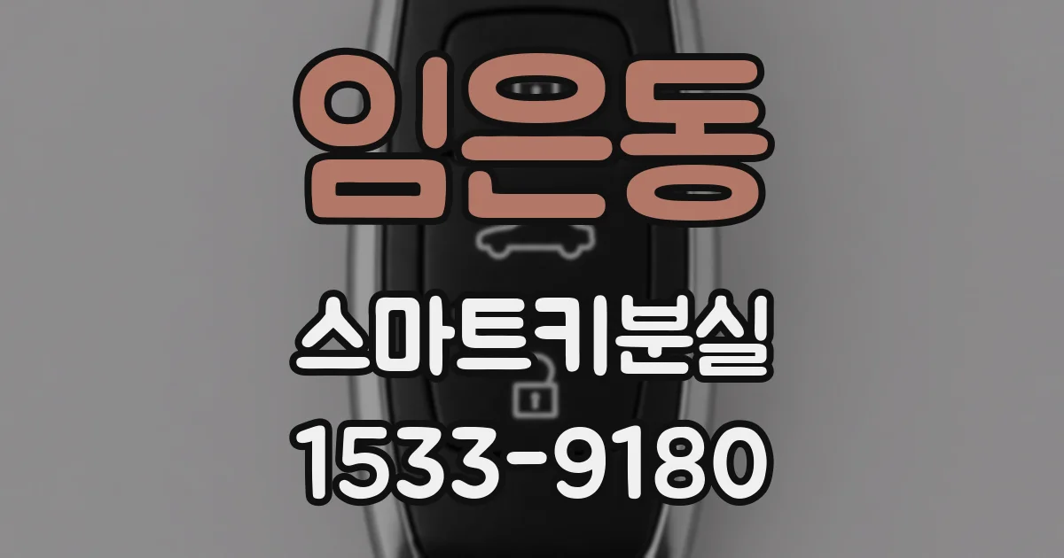 임은동 스마트키분실