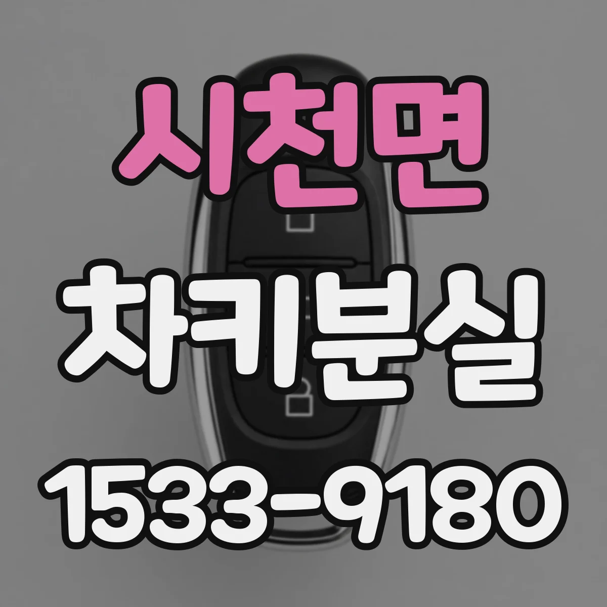 시천면 차키분실