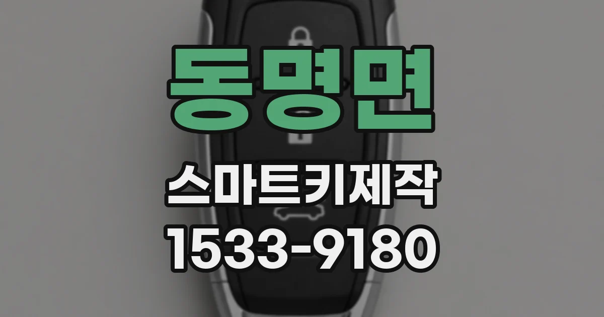 동명면 스마트키제작