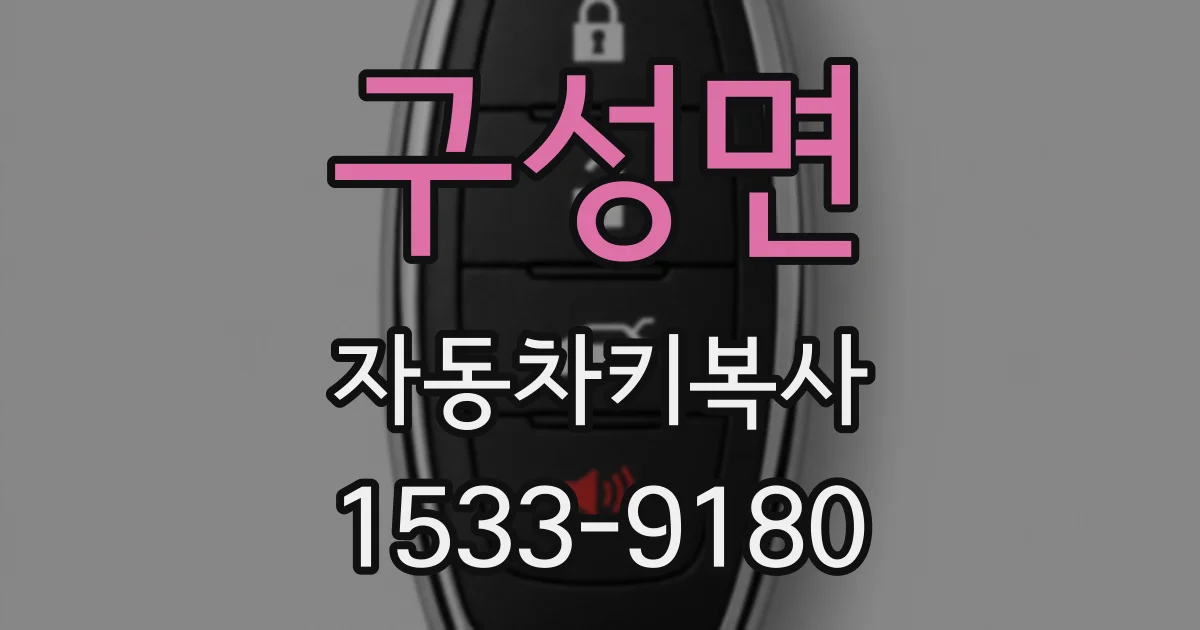 구성면 자동차키복사