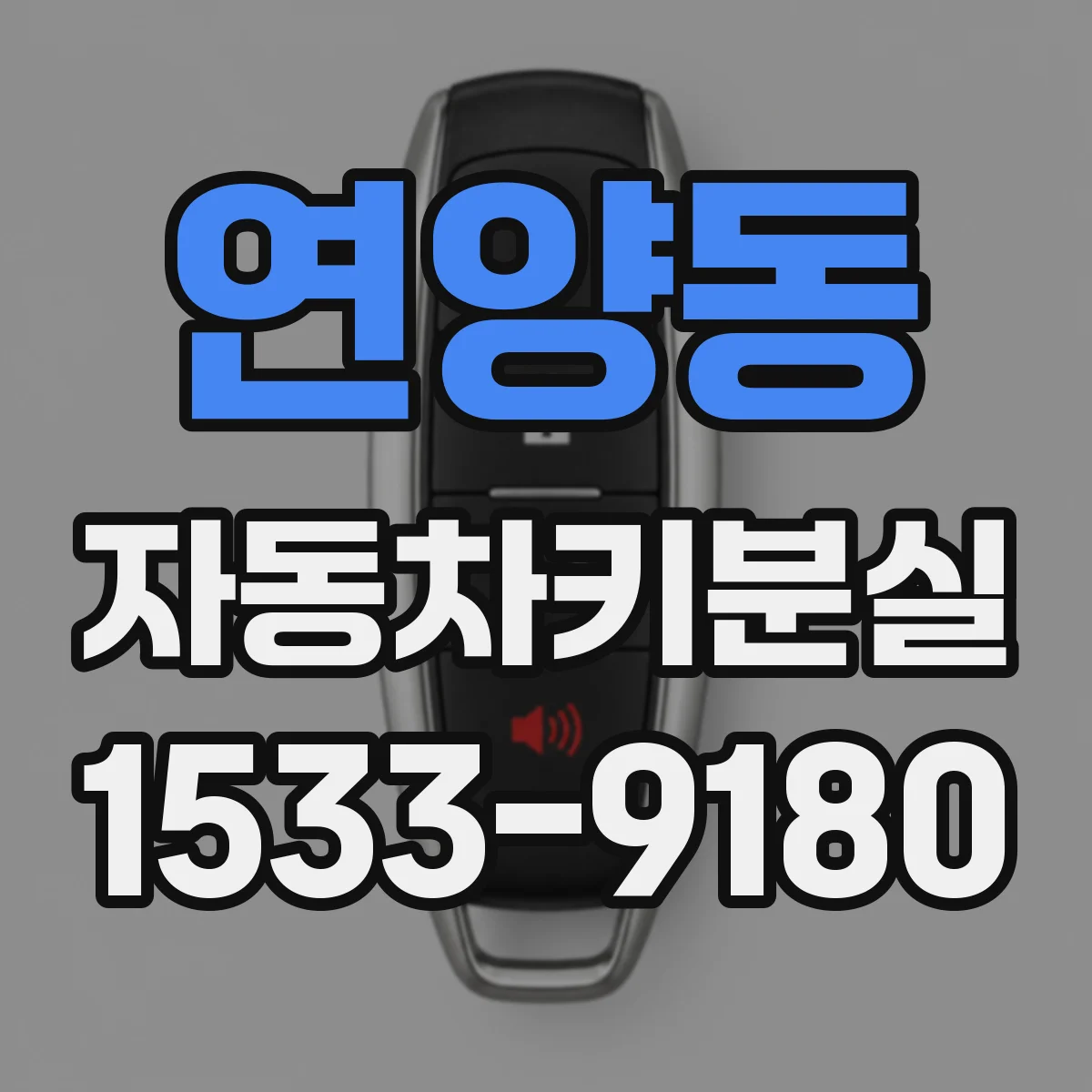 연양동 자동차키분실