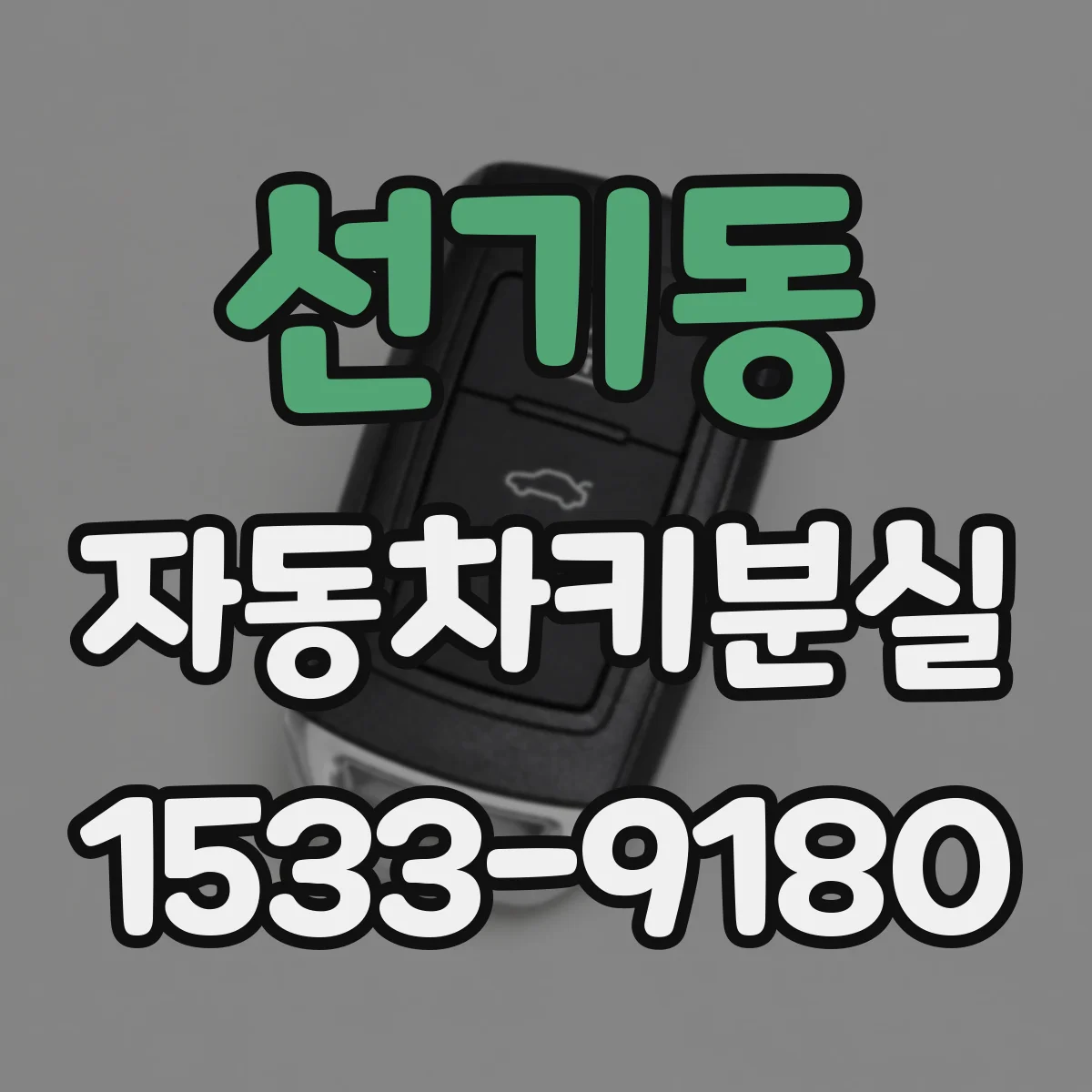선기동 자동차키분실