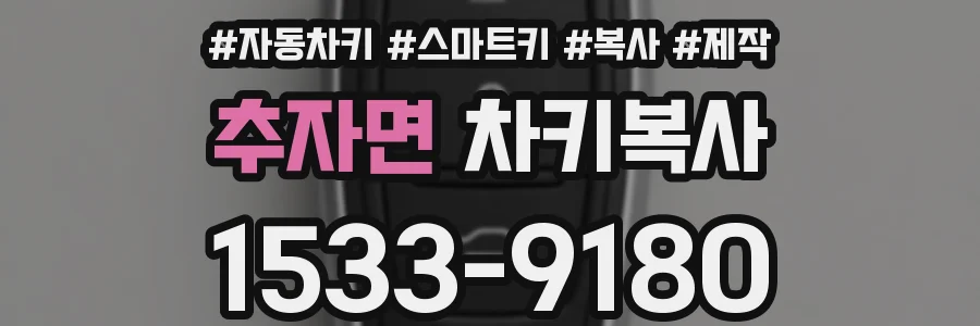 추자면 차키복사