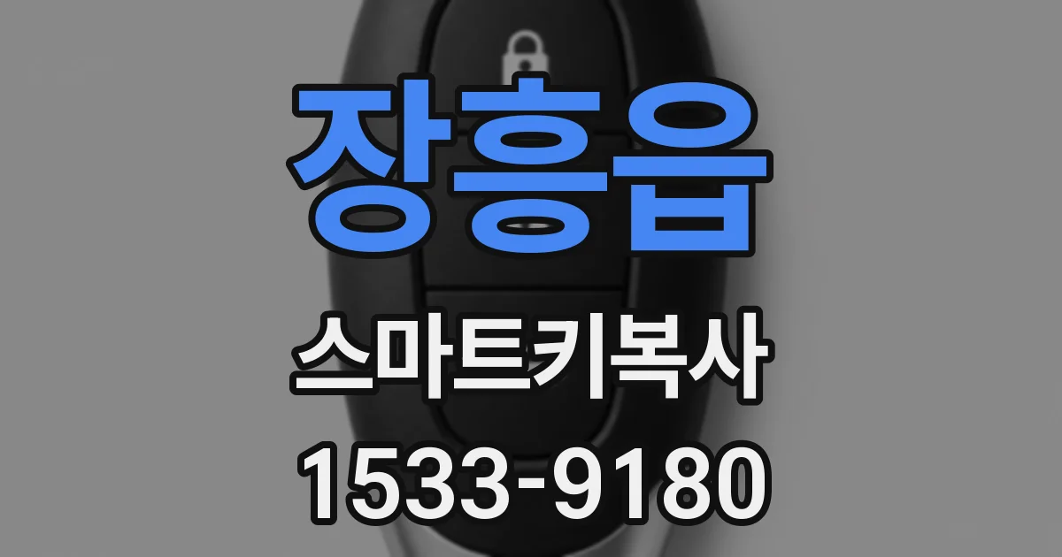 장흥읍 스마트키복사