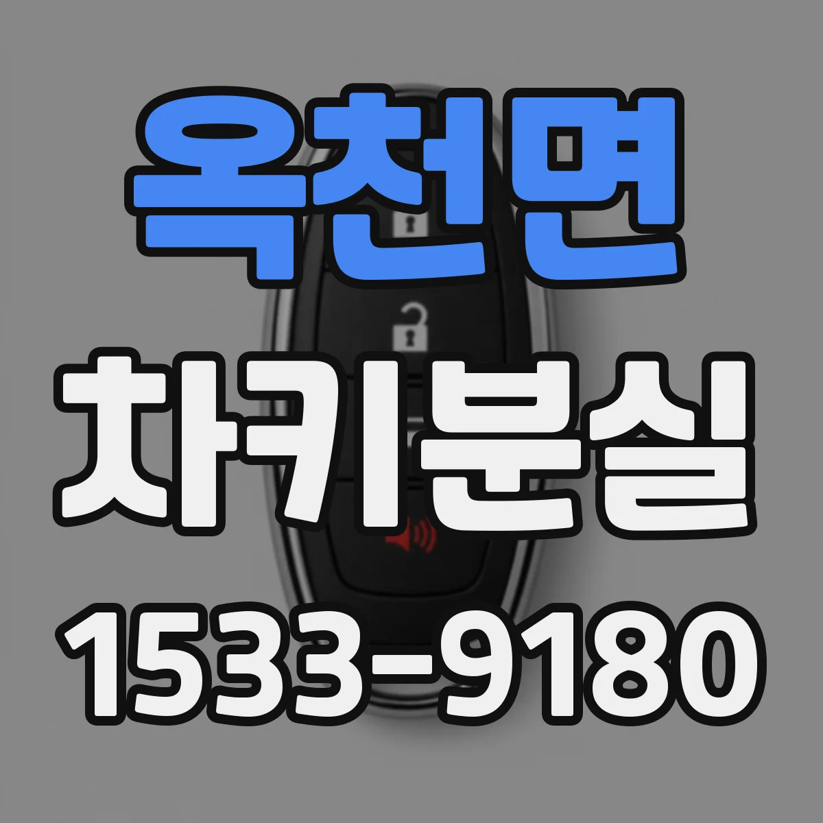 옥천면 차키분실