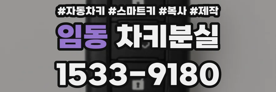 임동 차키분실