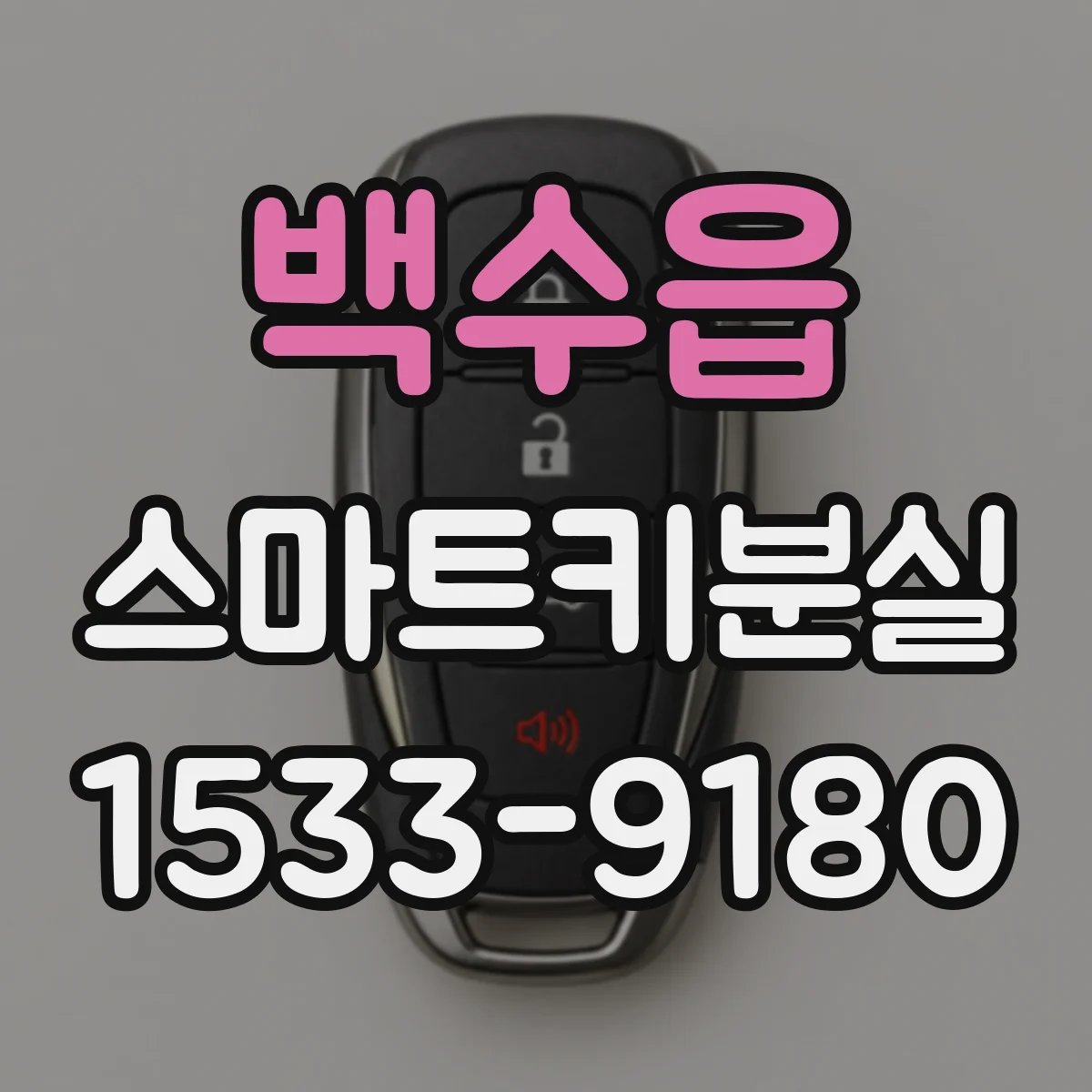 백수읍 스마트키분실
