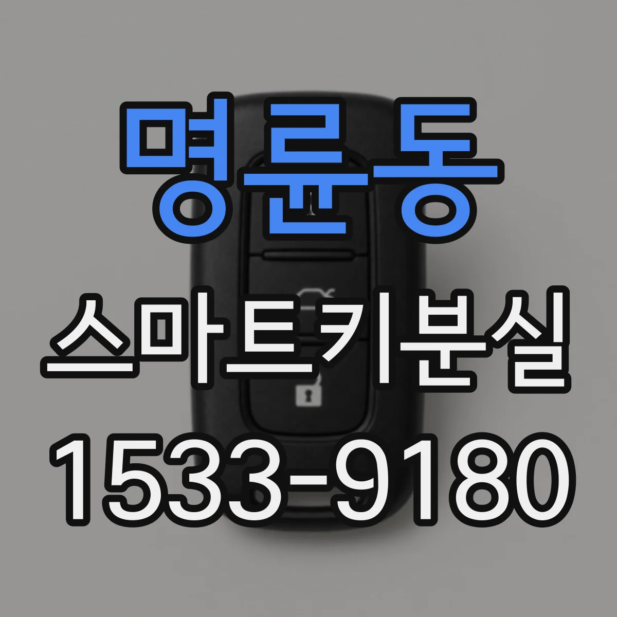 명륜동 스마트키분실