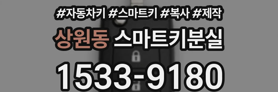 상원동 스마트키분실