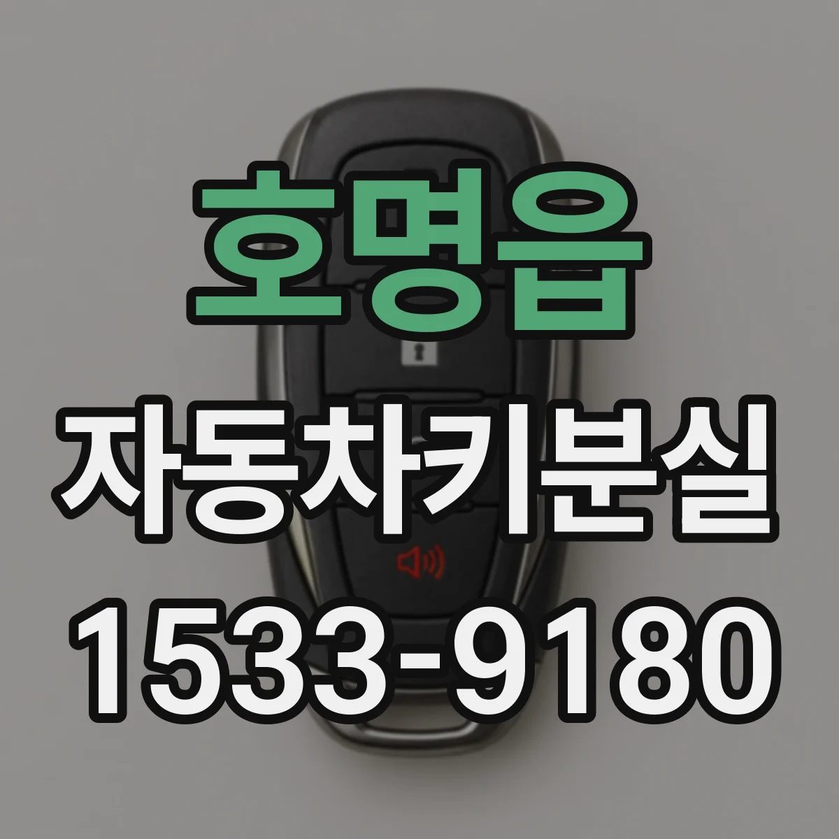 호명읍 자동차키분실