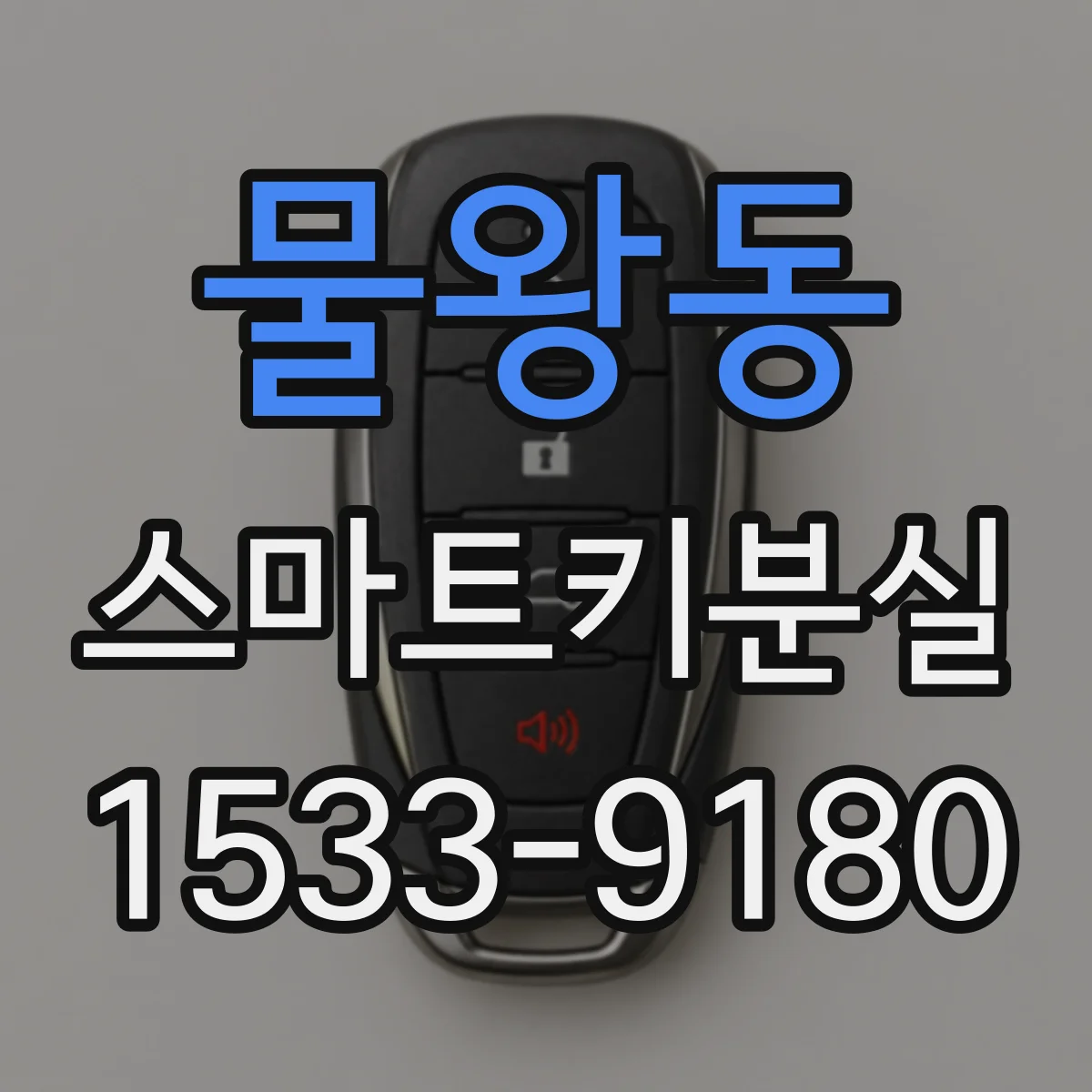 물왕동 스마트키분실