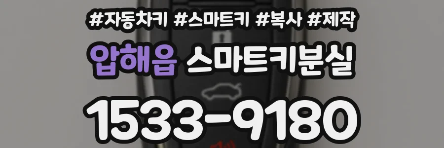 압해읍 스마트키분실