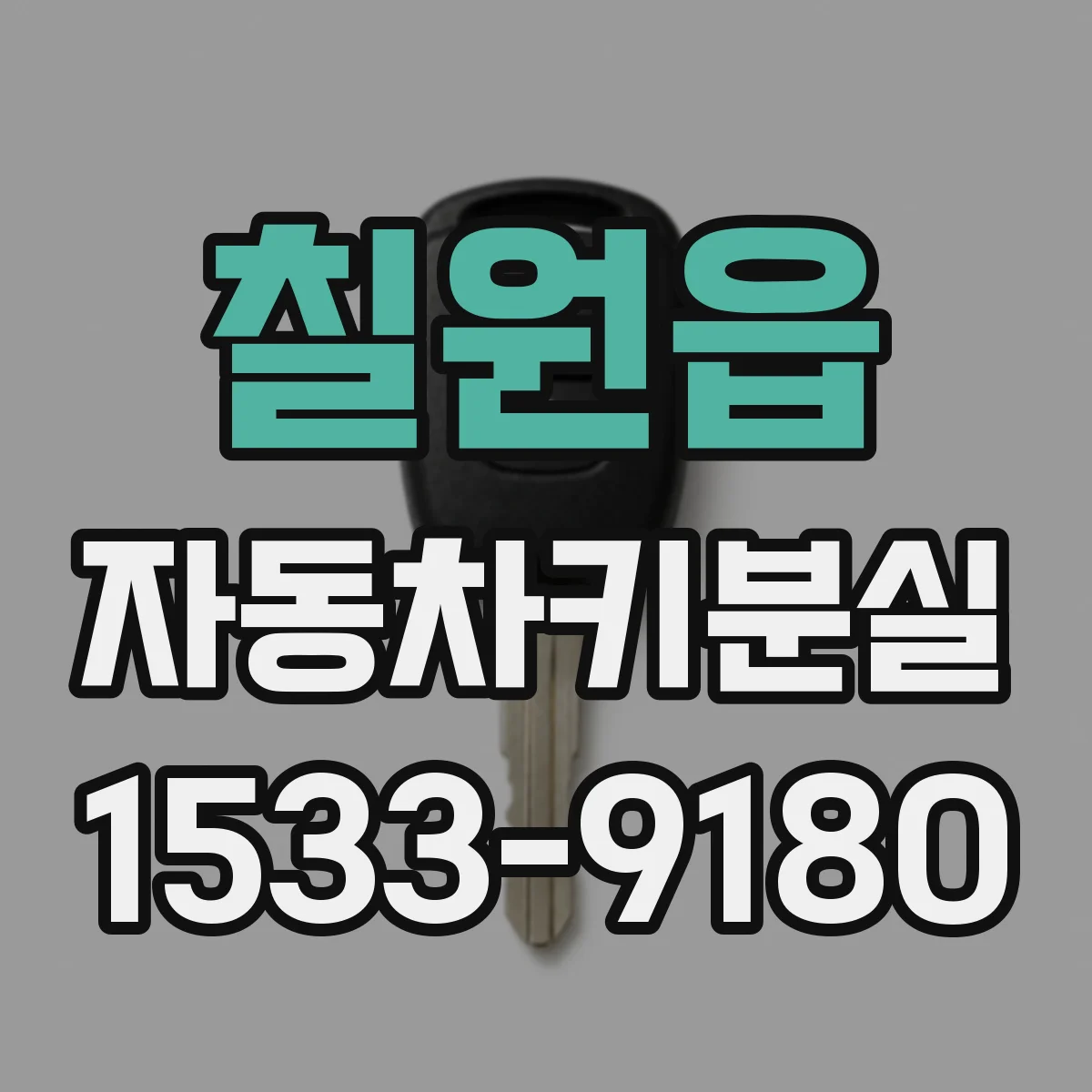 칠원읍 자동차키분실