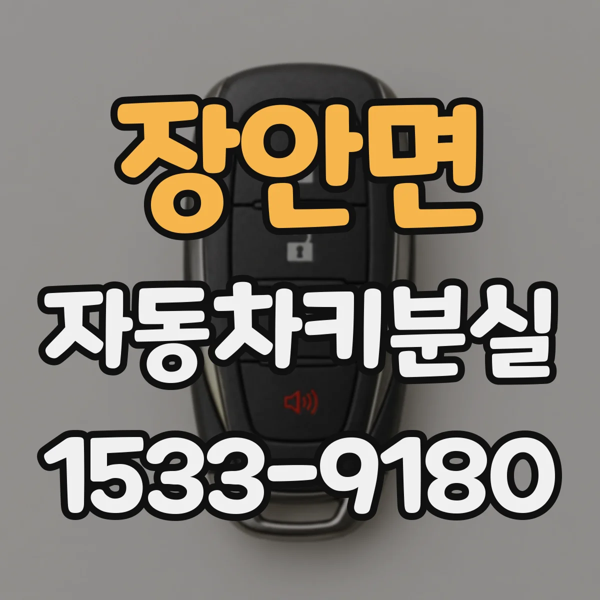 장안면 자동차키분실