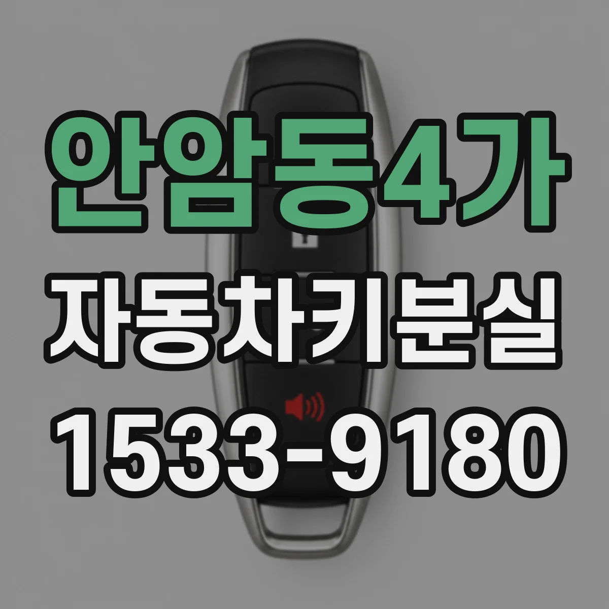 안암동4가 자동차키분실