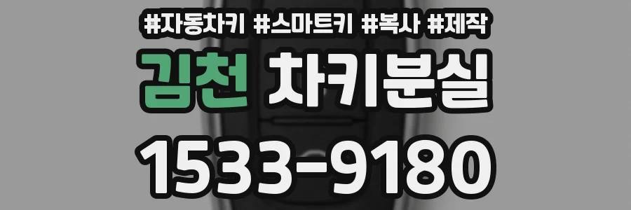 김천 차키분실