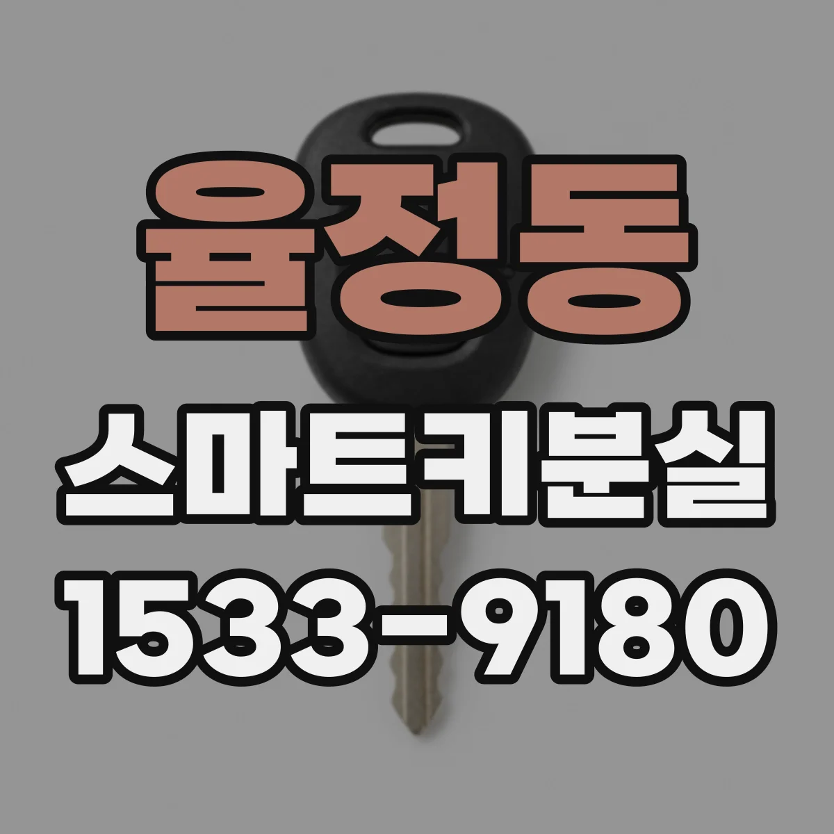 율정동 스마트키분실