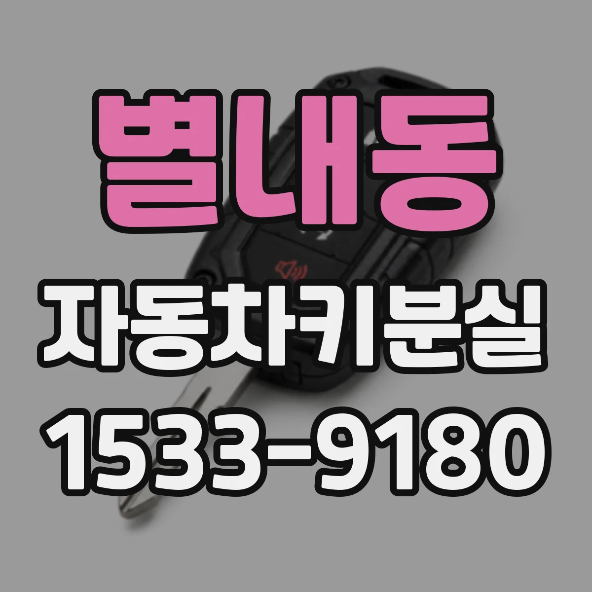 별내동 자동차키분실