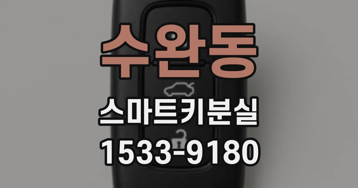 수완동 스마트키분실