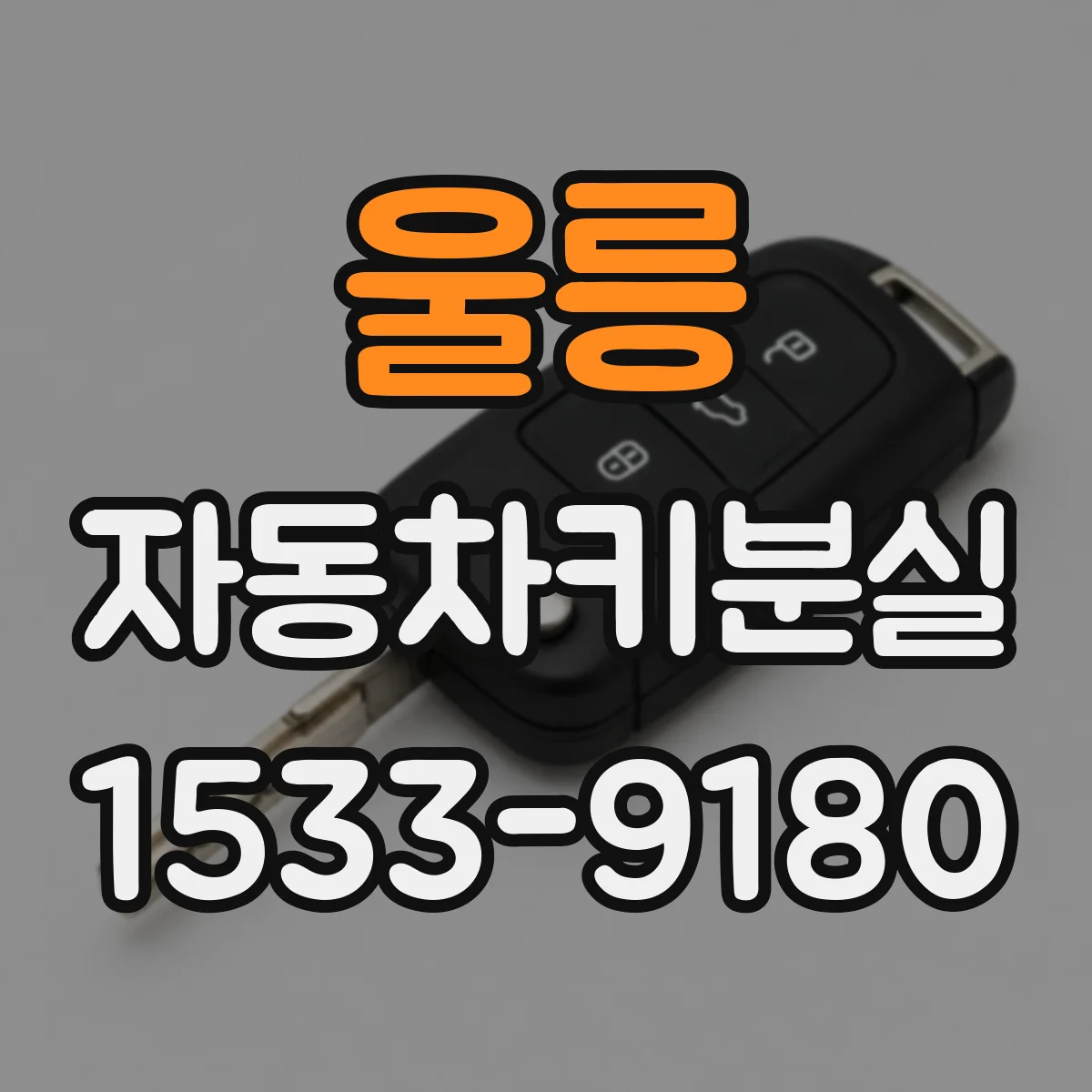 울릉 자동차키분실