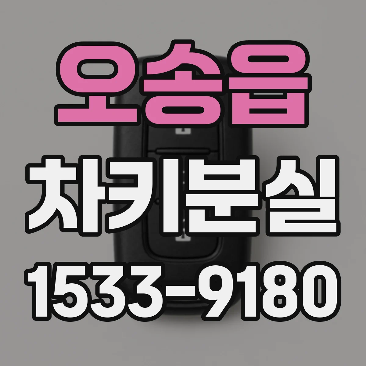 오송읍 차키분실