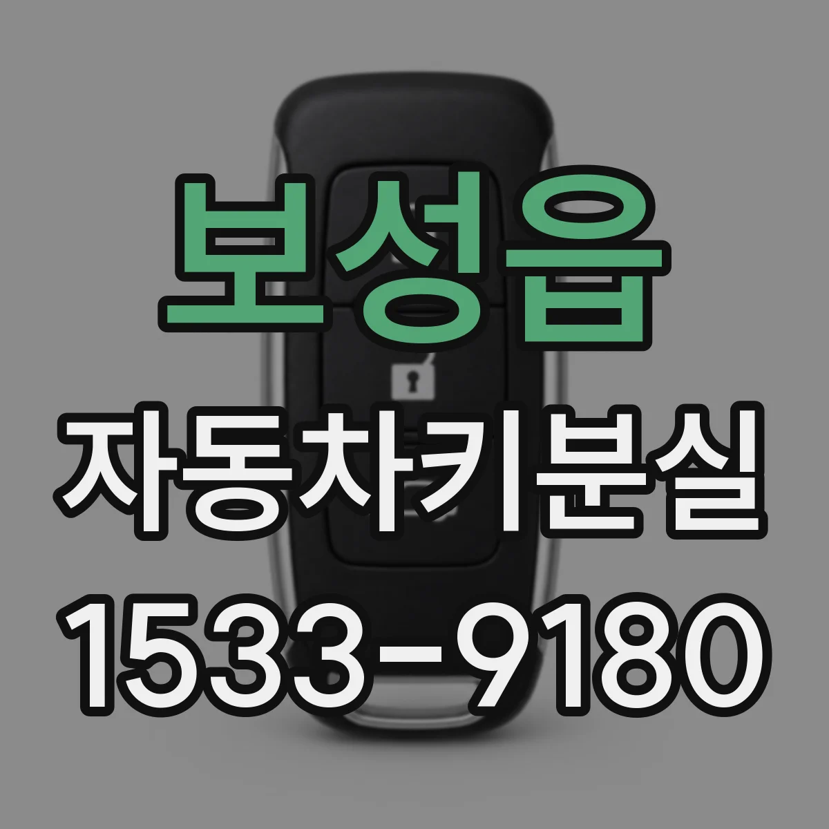 보성읍 자동차키분실