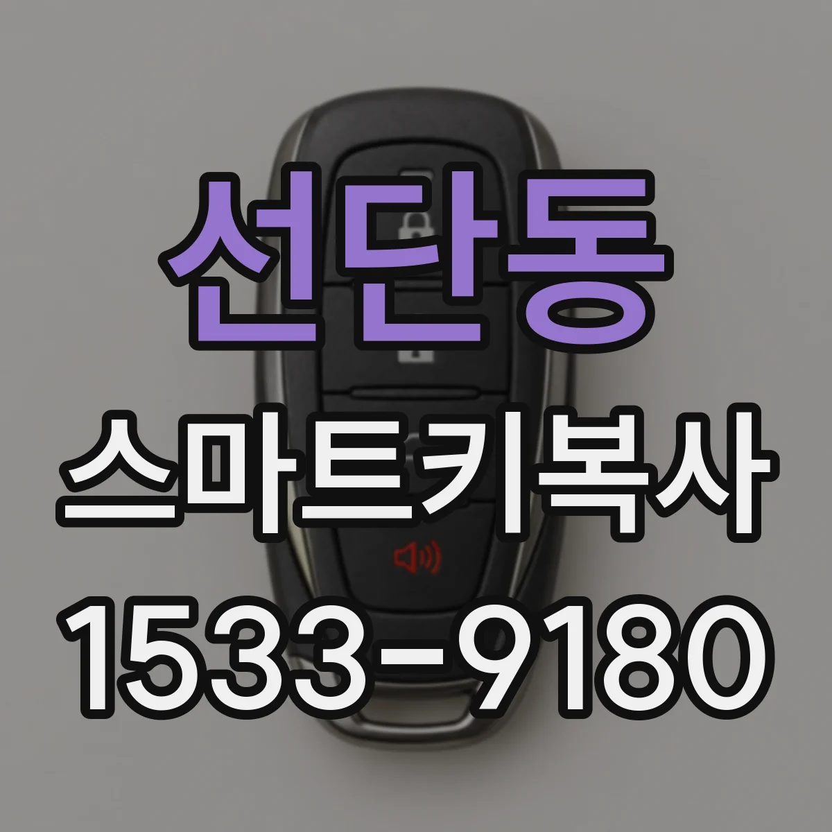 선단동 스마트키복사