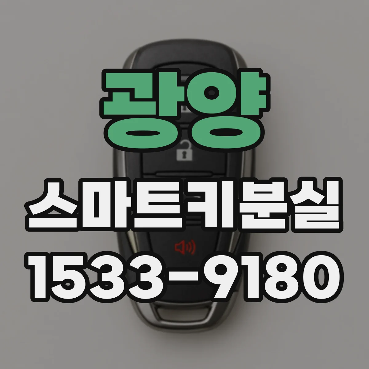 광양 스마트키분실