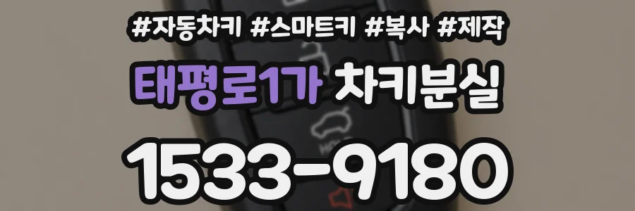 태평로1가 차키분실